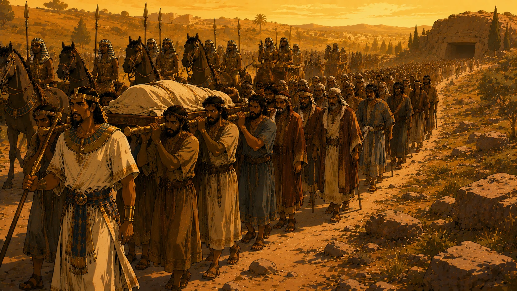 Jacob Carried to Machpelah